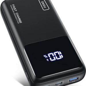 INIU Power Bank, 25000mAh 65W USB C Laptop Portable Charger, PD QC Fast Charging 3-Output External Battery Pack for Laptop MacBook Dell XPS iPad Tablet Steam Deck iPhone 15 14 13 Pro Samsung S22 etc
